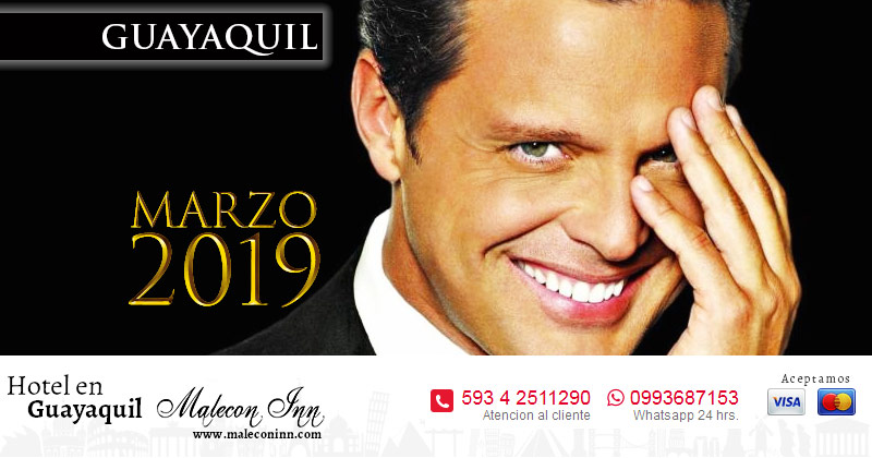 Luis Miguel Marzo 2019 concierto en Guayaquil