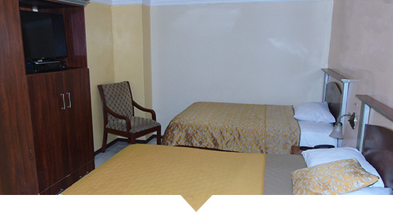 hoteles en guayaquil habitación doble dos camas