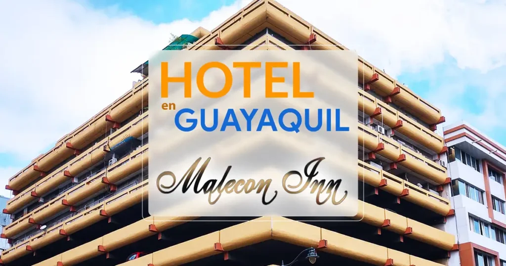 Fachada del Hotel Malecón Inn en Calle Sucre 203 y Pichincha, centro de Guayaquil